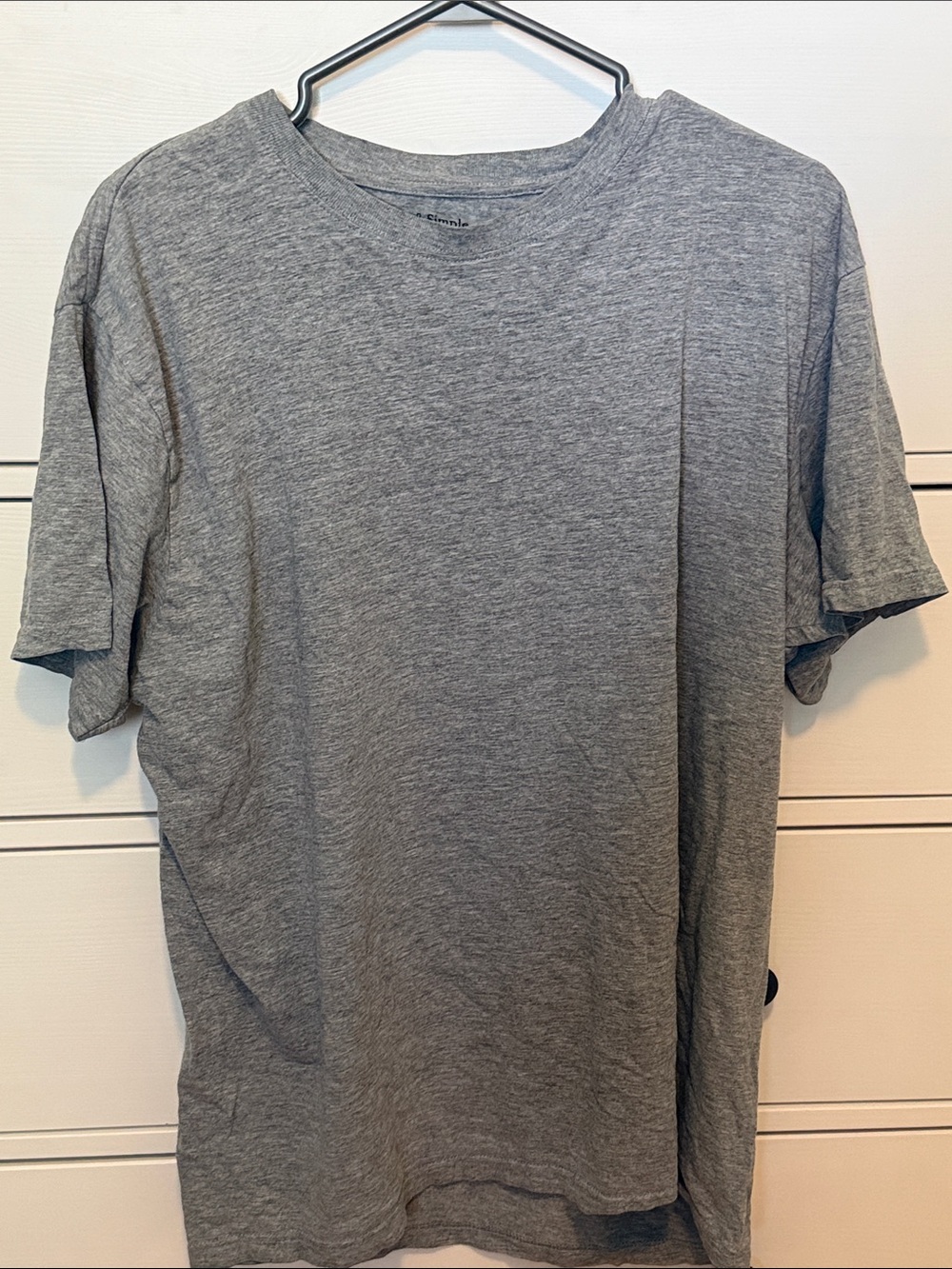 Men's Short Sleeve Crew Neck T-Shirt - Gray